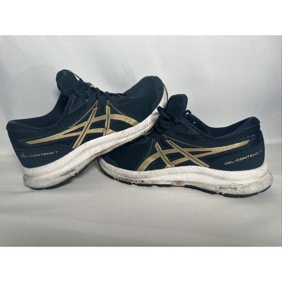 ASICS Womens Gel-Contend 7 French Blue/Champagne Running Shoes Size 9 - Picture 1 of 7